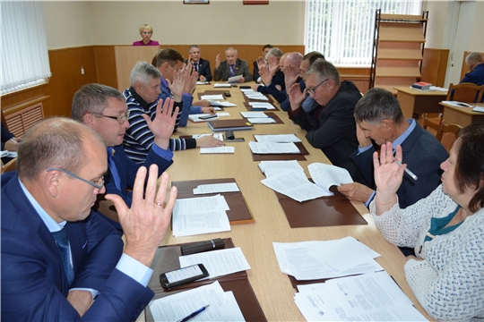 Состоялось заседание Мариинско-Посадского районного Собрания депутатов