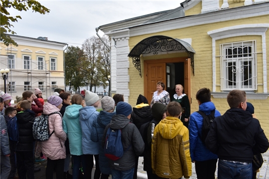 В музее - гости из Чебоксар