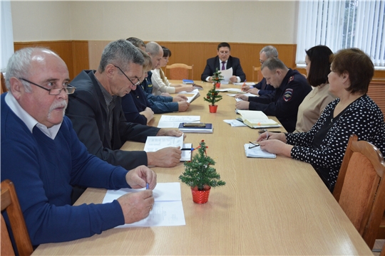 Состоялось заключительное в этом году заседание комиссии КЧС и ОПБ Мариинско-Посадского района