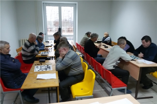 Прошел чемпионат Мариинско-Посадского района по шашкам