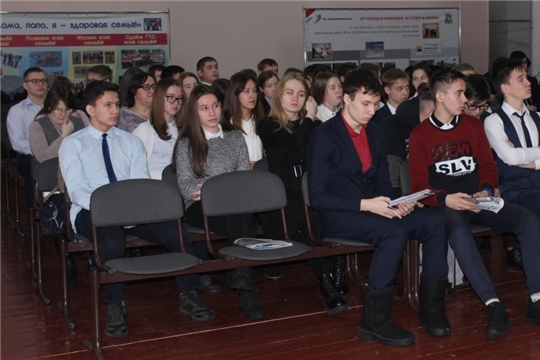 В Гимназии состоялась встреча с представителями вузов Чувашской Республики