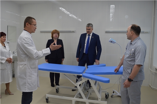 Открытие урологического отделения в Новочебоксарской городской больнице