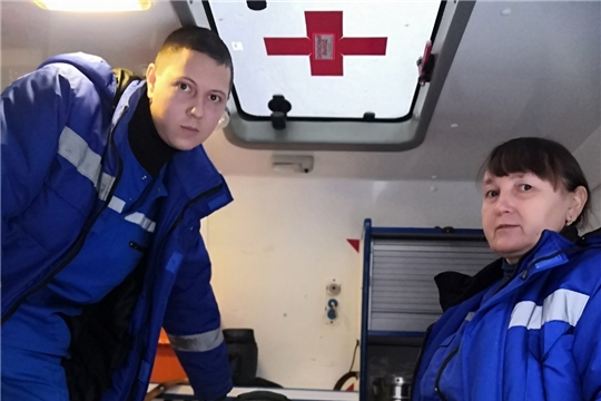 Бригада скорой в Ибресинском районе спасла пациента после 5 минут клинической смерти