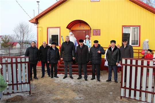 Модульный ФАП стал новогодним подарком жителям деревни Торханы Шумерлинского района