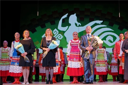 Открытие 96-го творческого сезона Чувашского государственного академического ансамбля песни и танца