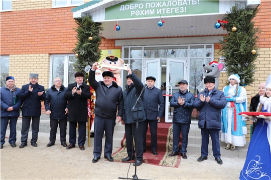 В Батыревском районе состоялось открытие нового сельского Дома культуры