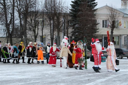 Дед Мороз национального парка «Чăваш вăрманĕ» – победитель марафона «Новогодняя Республика»