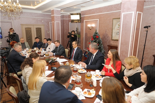 Глава Чувашии Михаил Игнатьев: «Конструктивный диалог с прессой приносит большую пользу»