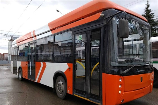 В Чебоксары из Уфы прибыл троллейбус на автономном ходу