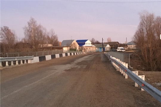 В рамках национального проекта «Безопасные и качественные автомобильные дороги» закончен ремонт моста через р. Выла на автомобильной дороге Аликово – Старые Атаи – автодорога "Сура" в Аликовском районе Чувашской Республики