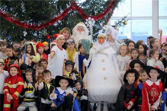 В ЗАО «Сеспель» состоялась  благотворительная елка для  младших школьников Моргаушского  района:  «новогоднее чудо стучится в дверь»