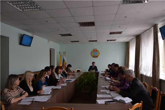 В администрации Московского района г. Чебоксары проведено совещание с руководителями структурных подразделений