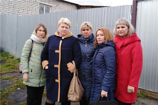 В Московском районе г. Чебоксары продолжаются совместные рейды по социально незащищенным семьям