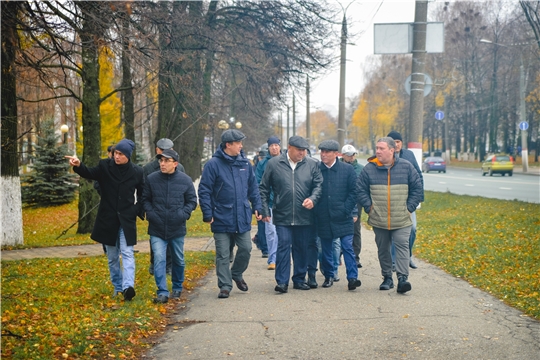 В Московском районе г. Чебоксары проведен обход территории