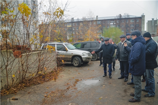 В Московском районе г. Чебоксары проведен обход территории