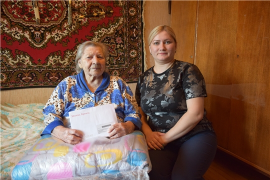 Ветеран Великой Отечественной войны Любовь Михайловна Павлова отметила 95-летний юбилей