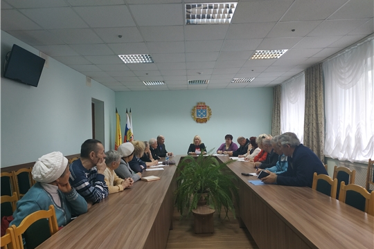 Год памяти и славы: ветераны Московского района г. Чебоксары обсудили предстоящие мероприятия