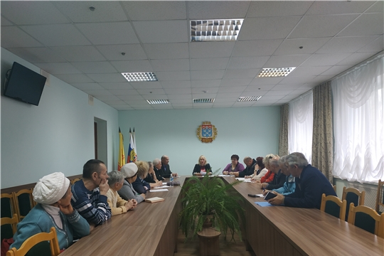 Год памяти и славы: ветераны Московского района г. Чебоксары обсудили предстоящие мероприятия