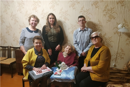 Поколение героев-победителей: долгожителей Московского района г. Чебоксары поздравили с 95-летием