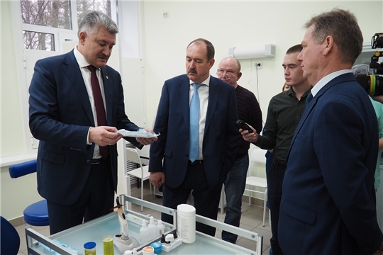 В рамках проекта «Цеховая медицина» при чебоксарском предприятии открылся первый здравпункт