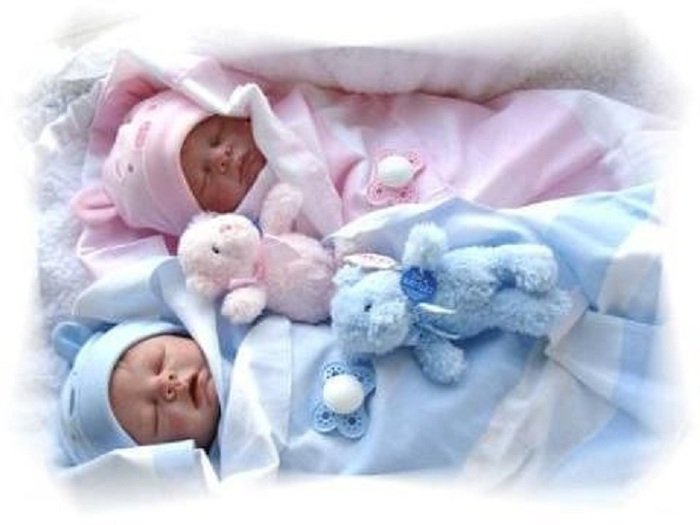 Поздравление с рождением двойняшек фото