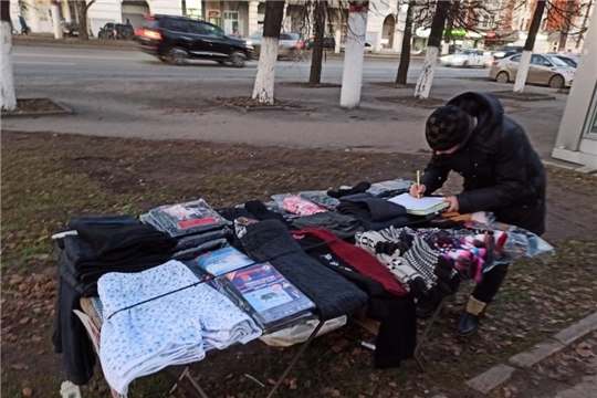 На городских улицах пресекли факты нелегальной торговли