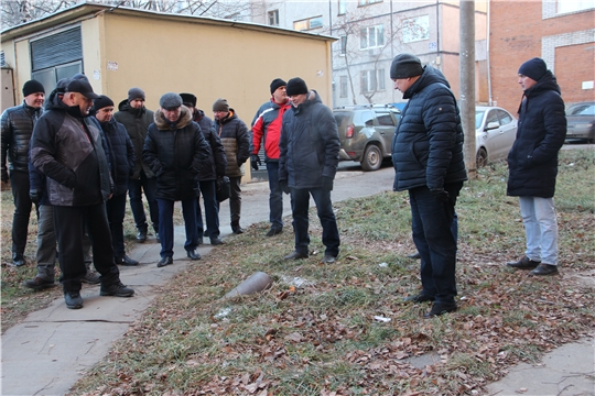 В Московском районе г. Чебоксары проведен еженедельный обход территории