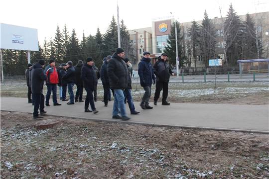 В Московском районе г. Чебоксары проведен еженедельный обход территории