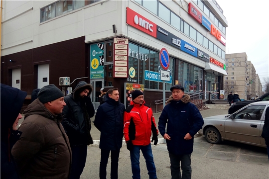 В Московском районе г. Чебоксары проведен комиссионный обход на предмет благоустройства