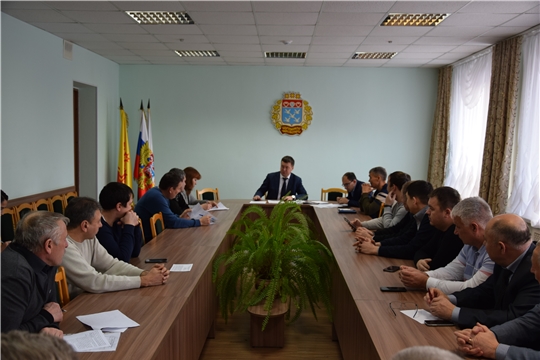 Итоги первого снегопада обсудили с руководителями управляющих компаний Московского района г. Чебоксары