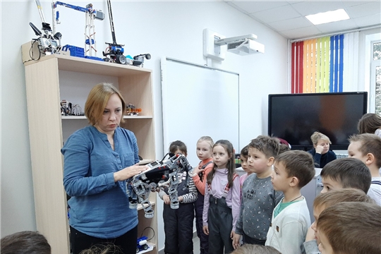 «Будущие инженеры»: воспитанники детского сада № 204 г. Чебоксары посетили технопарк