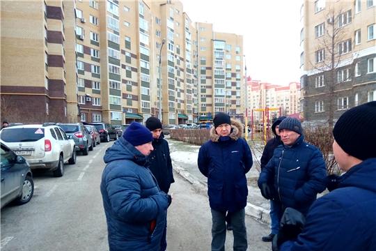 В Московском районе г. Чебоксары организован комиссионный обход территории