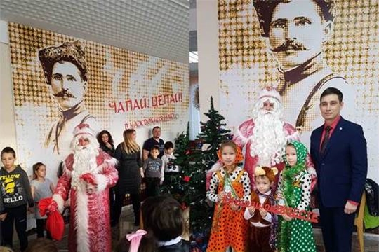 В Московском районе г. Чебоксары организована благотворительная ёлка для многодетных семей