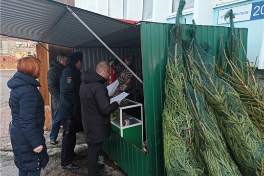 На территории Московского района г. Чебоксары проведен рейд по реализации пиротехнической продукции