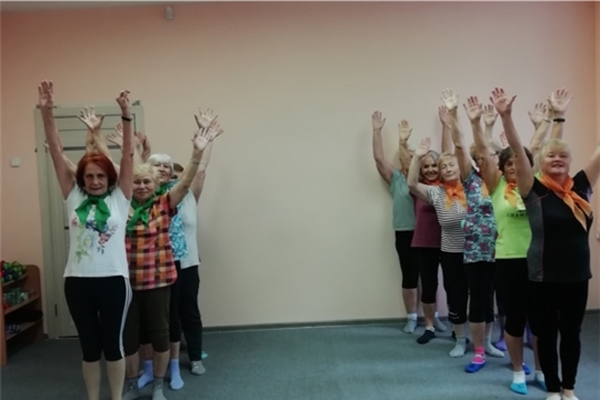 Веселые старты «Физкульт-ура!»  в Новочебоксарском центре социального обслуживания населения