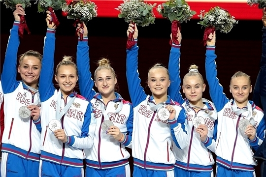 Новочебоксарка Дарья Спиридонова в составе сборной команды России по спортивной гимнастике стала призером чемпионата мира