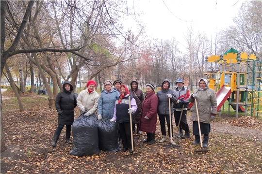 В ТОС «Возрождение» продолжаются субботники