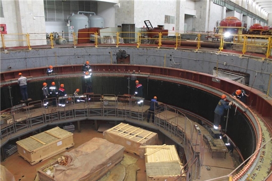 РусГидро модернизировало 15 из 18 гидротурбин Чебоксарской ГЭС