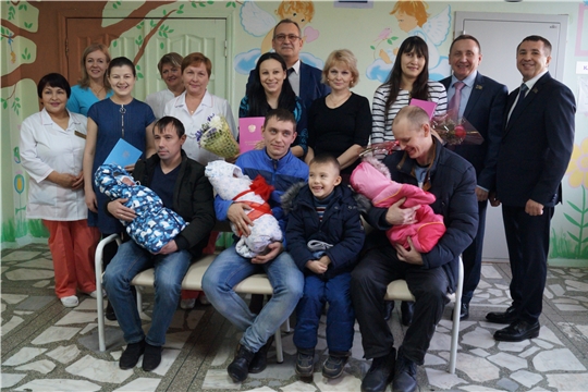 В Перинатальном центре города Новочебоксарска прошла торжественная выписка новорождённых