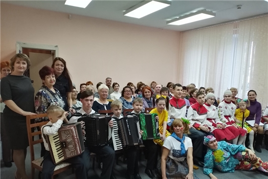 В Центре социального обслуживания населения состоялась встреча с воспитанниками Кугесьского дома-интерната и учениками Детской музыкальной школы