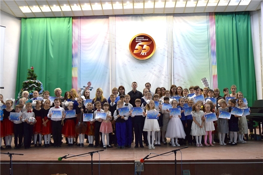 В Детской музыкальной школе Новочебоксарска прошел XII Городской фестиваль «Ты и я – музыкальная семья»