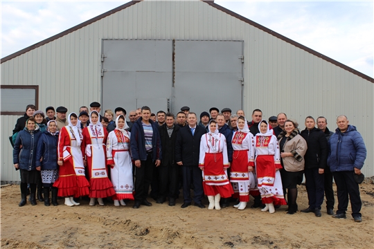 В Шемуршинском районе открылась новая животноводческая ферма