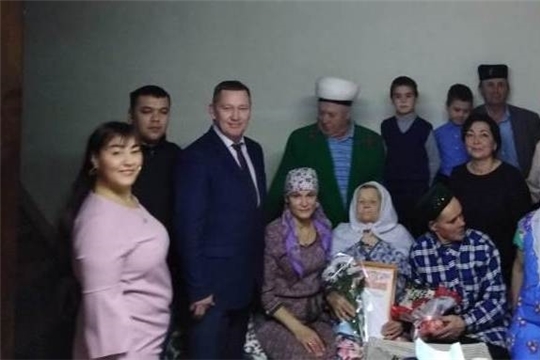 90-летний юбилей ветерана труда Тухфетулловой Сейризиан Алиулловны
