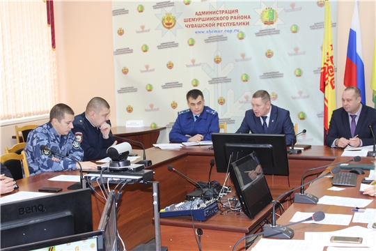 Заседание комиссии по профилактике правонарушений в Шемуршинском районе