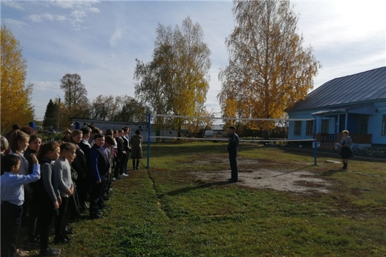 03.10.2019 года в МБОУ «Егоркинская СОШ» прошел открытый  Урок  по ОБЖ с целью воспитания ответственного отношения к окружающей природной среде.