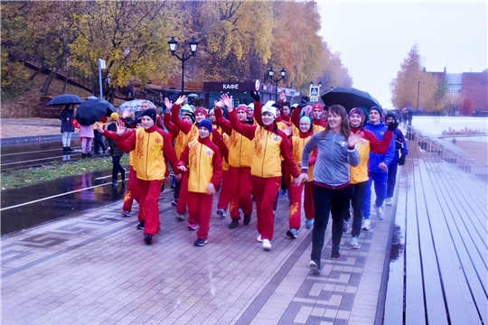 Около 1200 участников собрал Всероссийский день ходьбы в столице Чувашии