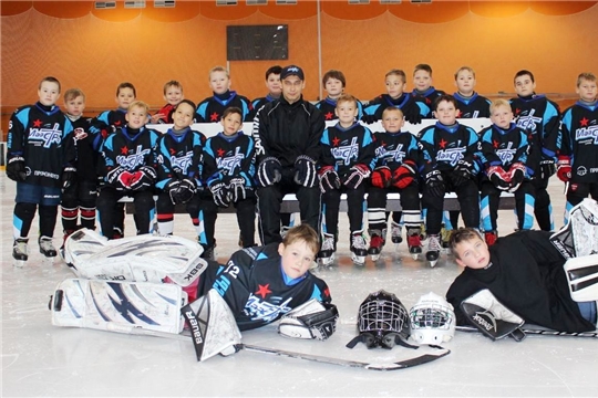 Юные хоккеисты Чувашии готовятся к очередным ледовым баталиям