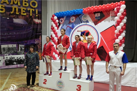 Представительницы Чувашии отличились на Кубке России по самбо