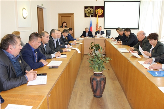 Состоялось сорок первое заседание Урмарского районного Собрания депутатов 6 созыва