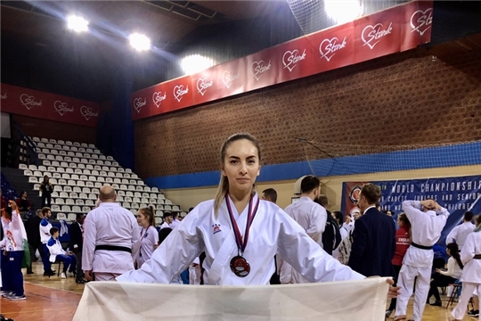 Л. Григорьева успешно выступила на 13 Чемпионате Мира по каратэ WKC среди взрослых